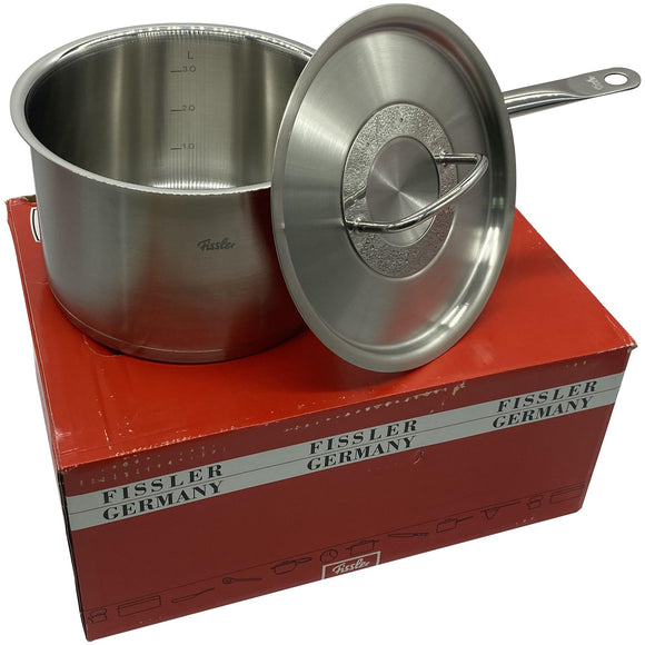 [ Fissler ] high saucepan with lid | 084-163-20-000/0
