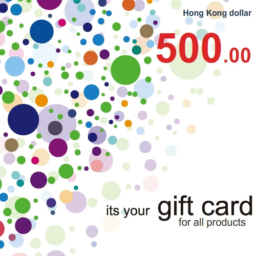 HK$500 Gift card