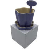 [ Le Creuset ] herb flower planter with tray and stand