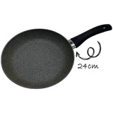 [ Ballarini ] 科爾蒂納花崗岩鋁製煎鍋24厘米 + 28厘米