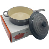 [ Le Creuset ] 單柄琺瑯鑄鐵鍋26厘米 | signature cassadou | 4種顏色可供選擇