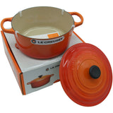 [ Le Creuset ] 圓形琺瑯鑄鐵鍋22厘米 | 2種顏色可供選擇
