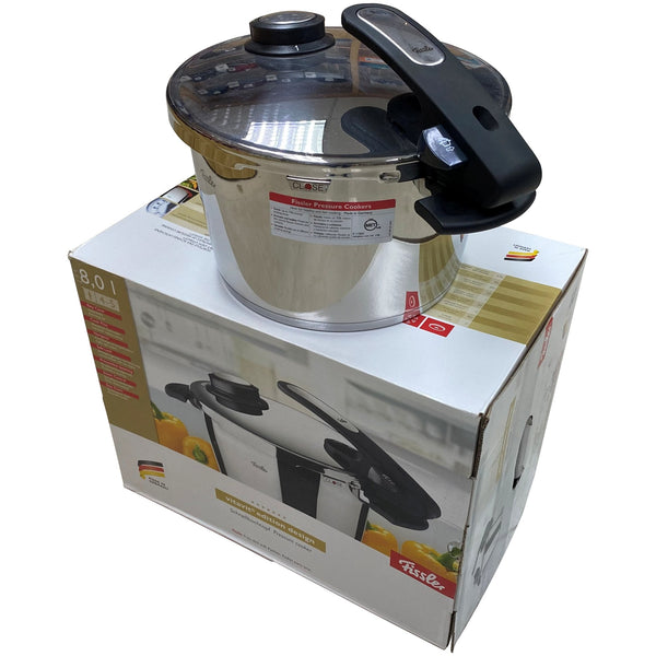 Fissler ] pressure cooker with inset 26cm  Art.-Nr. 620-700-08-059/ –  Display Style Shop