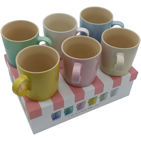 [ Le Creuset ] sorbet collection set of 6 mug