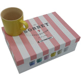 [ Le Creuset ] sorbet collection set of 6 mug